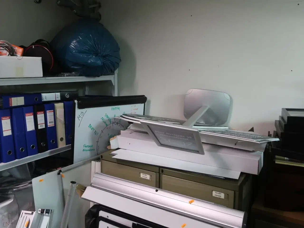Billede 2 - Diverse lærreder, whiteboards m.v.