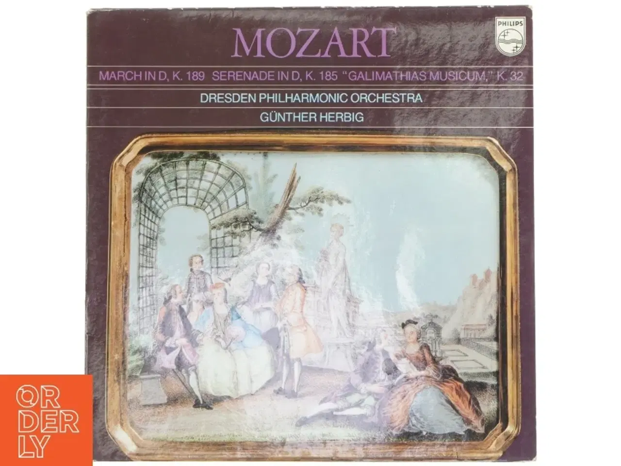 Billede 1 - Mozart LP: March in D, K. 189 fra Philips
