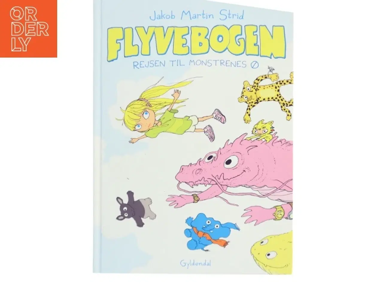 Billede 1 - Flyvebogen - rejsen til monsternes ø af Jakob Martin Strid (Bog)