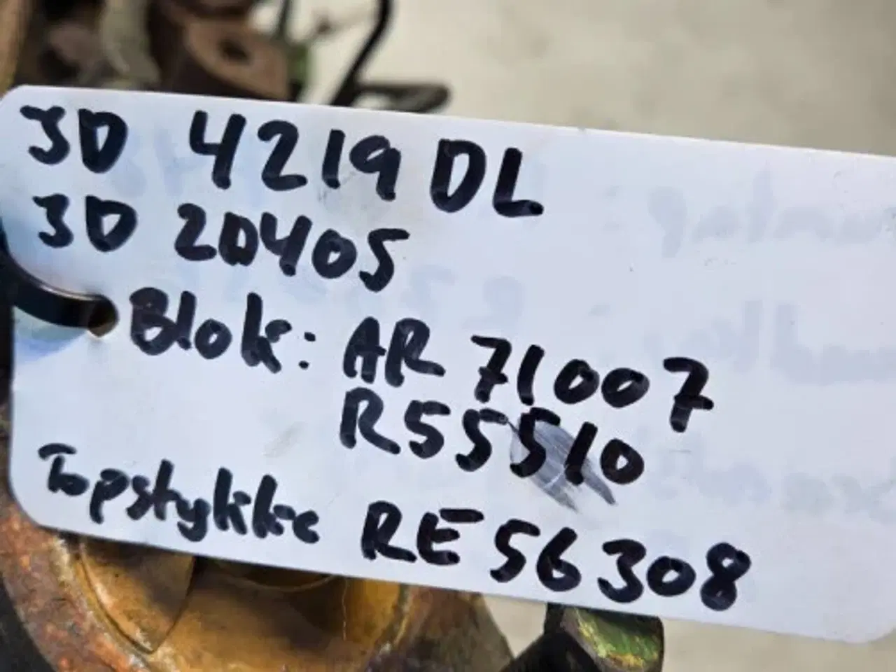 Billede 22 - John Deere 4219DL Motor AR71007