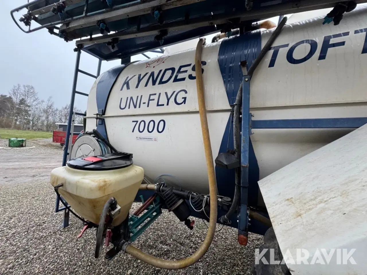 Billede 10 - Marksprøjte Kyndestoft maskinfabrik Uniflyg 7000 ky30066