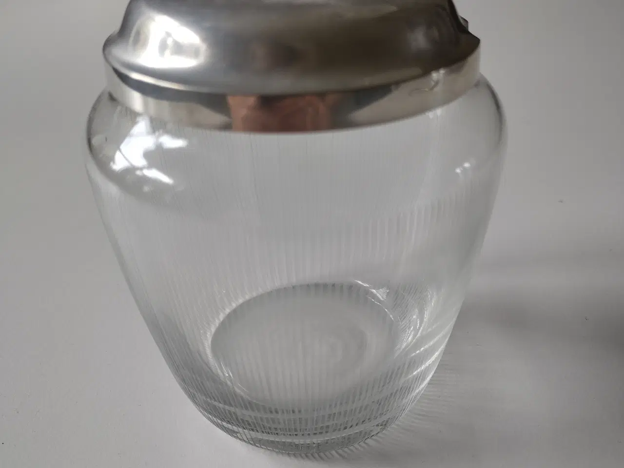 Billede 1 - Gammel Holmegaard marmelade krukke.