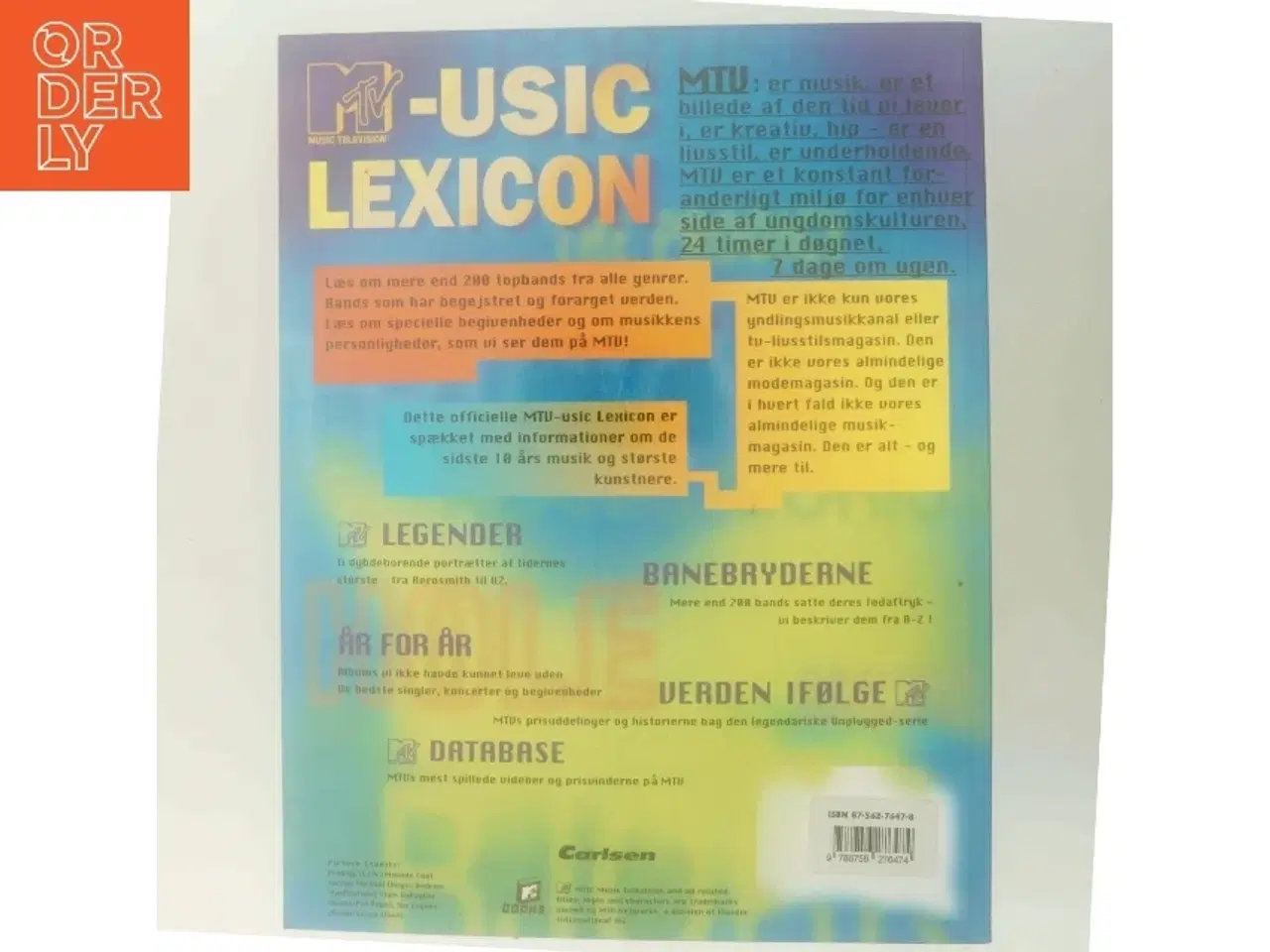 Billede 3 - MTV music lexicon : den officielle guide til de hotteste grupper, stjerner og begivenheder inden for musik (Bog)