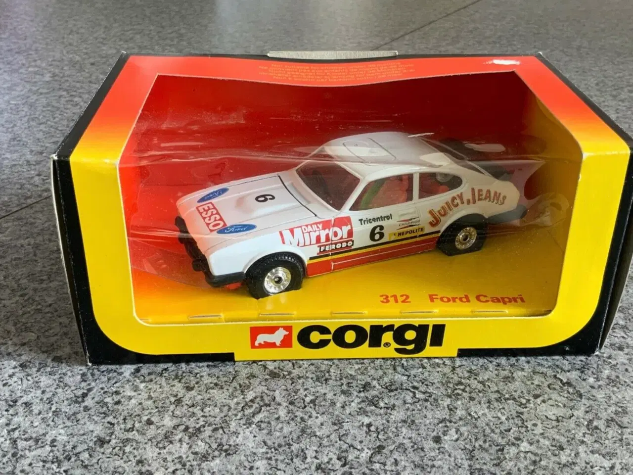 Billede 6 - Corgi Toys No. 312 Ford Capri, scale 1:36