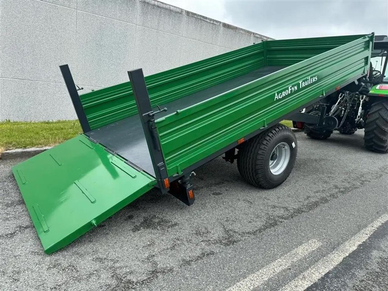 Billede 11 - Agrofyn Trailers 6 tons Multipurpose Maskintrailer med sidetip