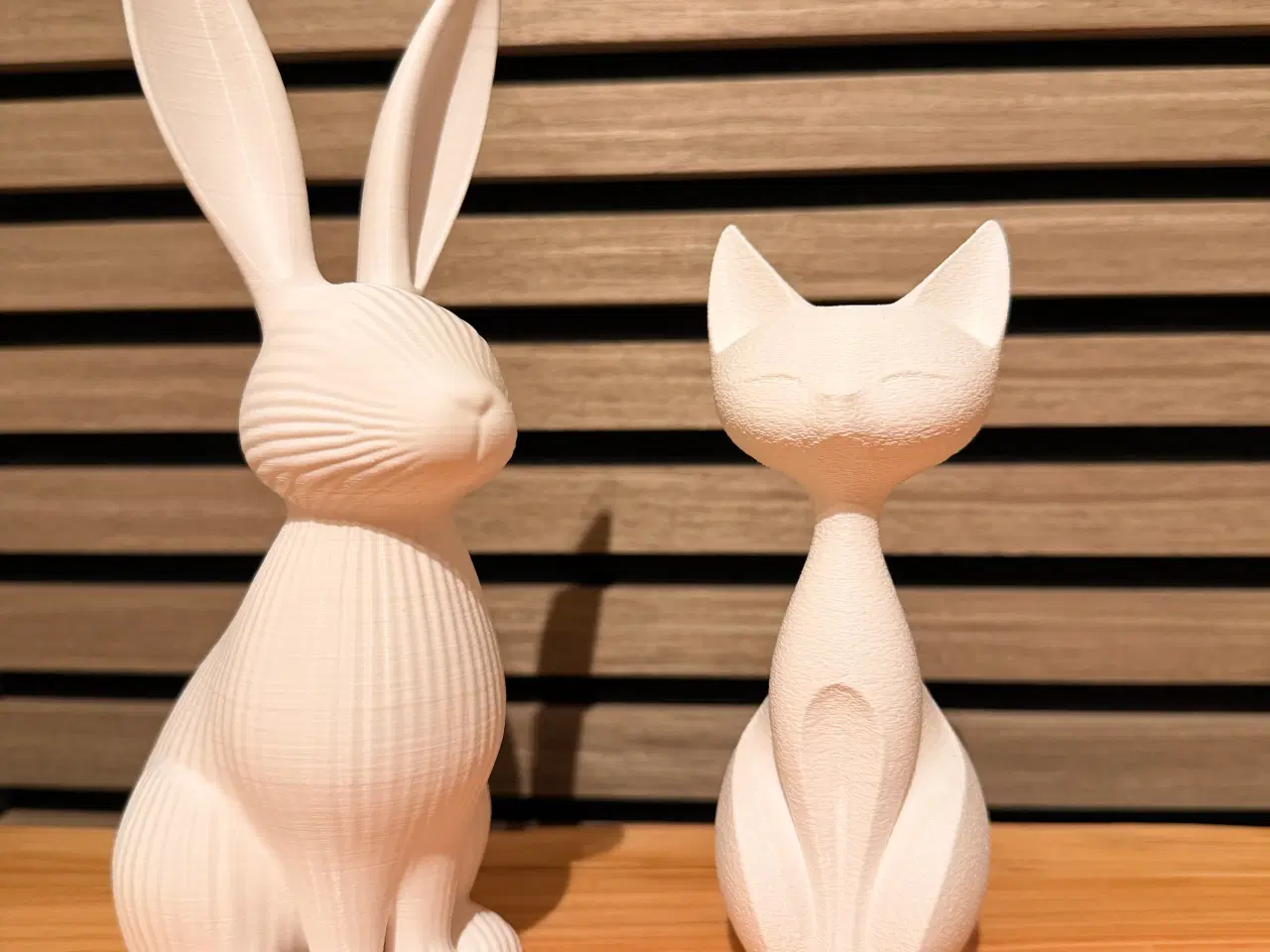 Billede 3 - Stilrent makkerpar til hjemmet – Kat & Kanin