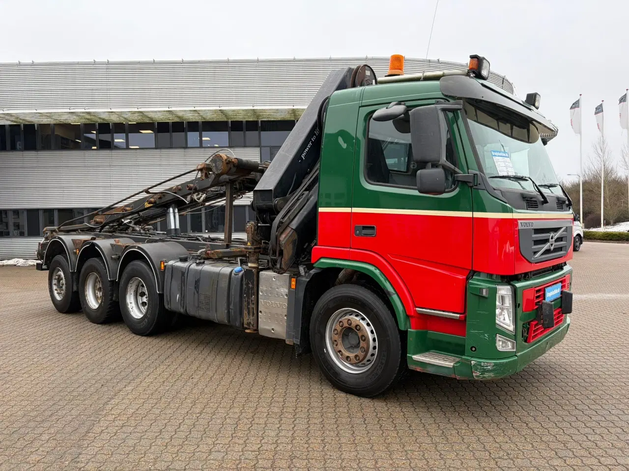 Billede 2 - Volvo FM500 8X4, Hejs-kran