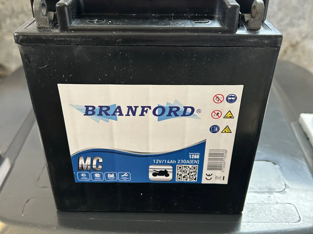 Billede 2 - NYT motorcykel batteri. Ubrugt.