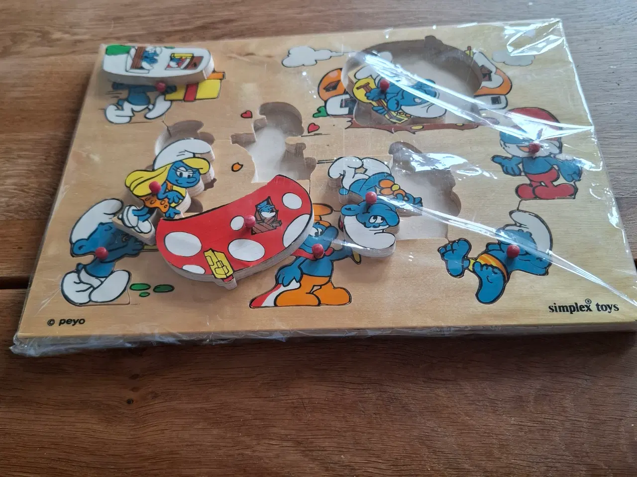 Billede 1 - Træ puslespil 2 stk 30 kr stk