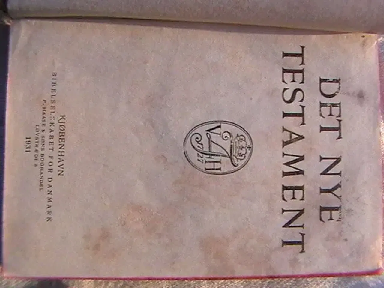 Billede 5 - Bog: Det Nye Testamente. 1931