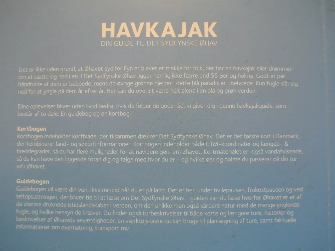 Billede 3 - havkajak din guide til de sydfynske øhav + kortbog