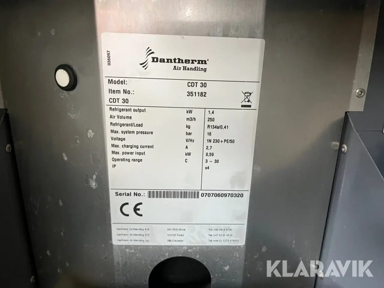 Billede 6 - Affugter Dantherm CDT 30