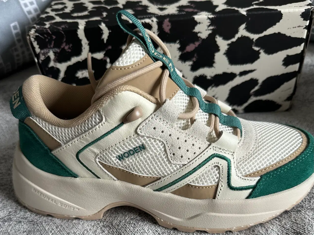 Billede 2 - Woden Sif Reflective, Whisper White/Botanical str.