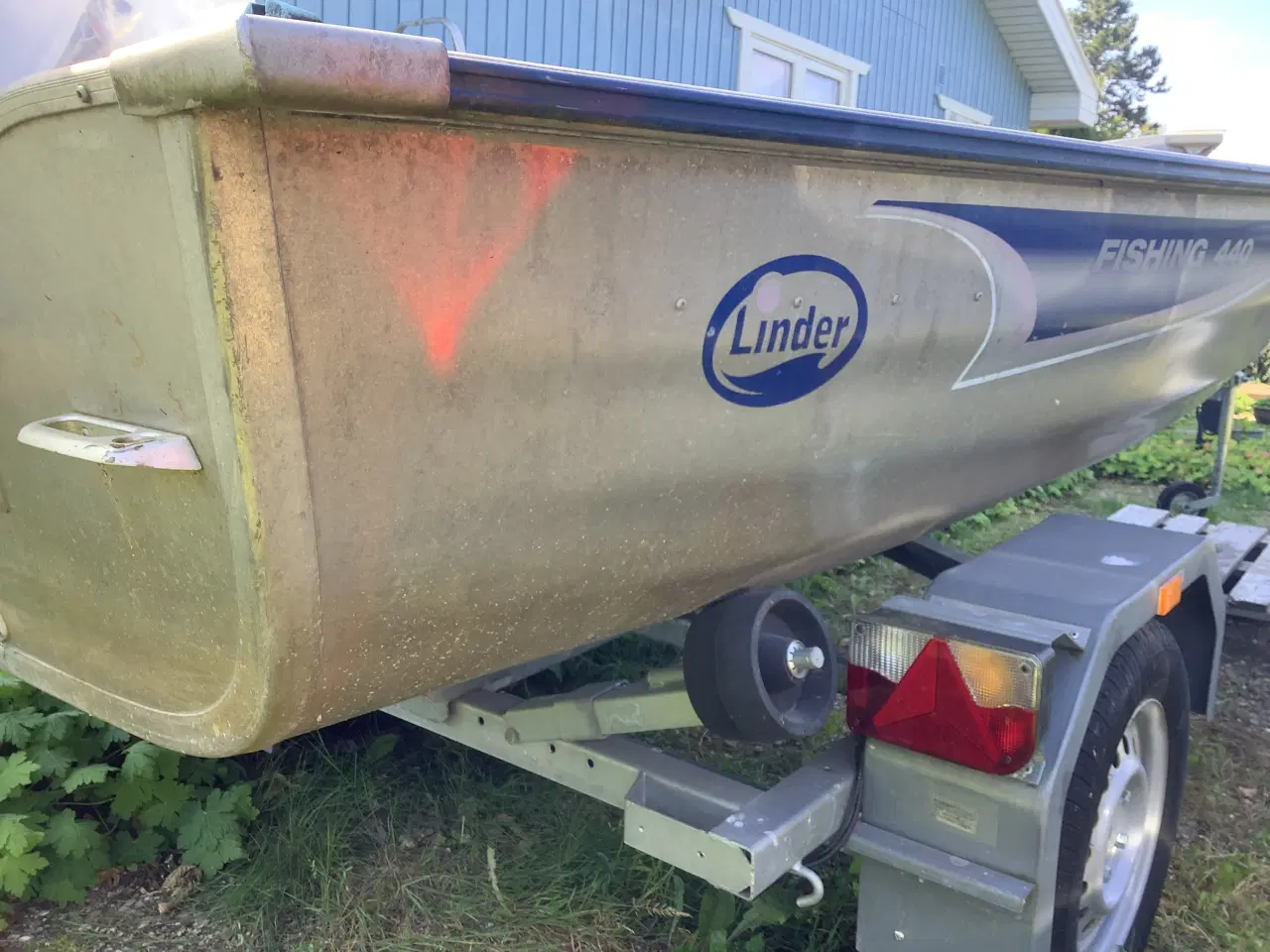 Billede 7 - Alu jolle/Linder med motor