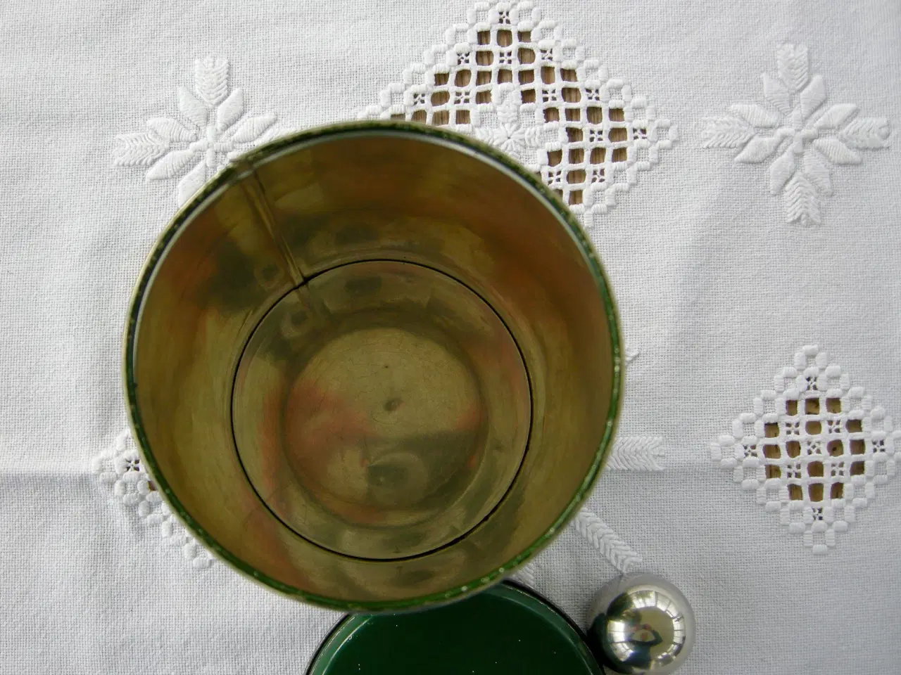 Billede 9 - L. H. MORTENSEN & CO. KAFFE VEJLE , Kaffedåse +ske