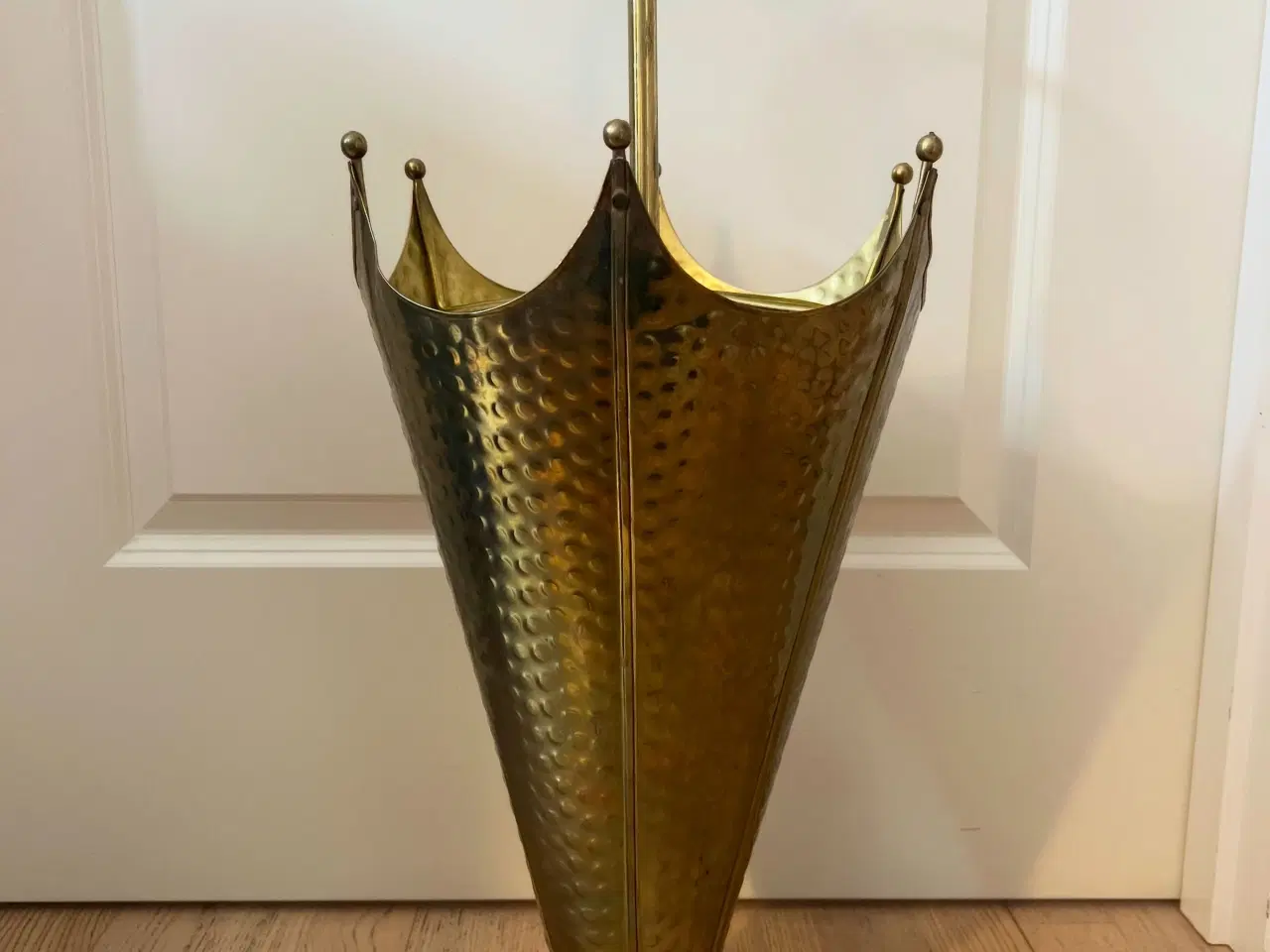 Billede 2 - Smuk vintage messing paraply holder fra 60’erne 