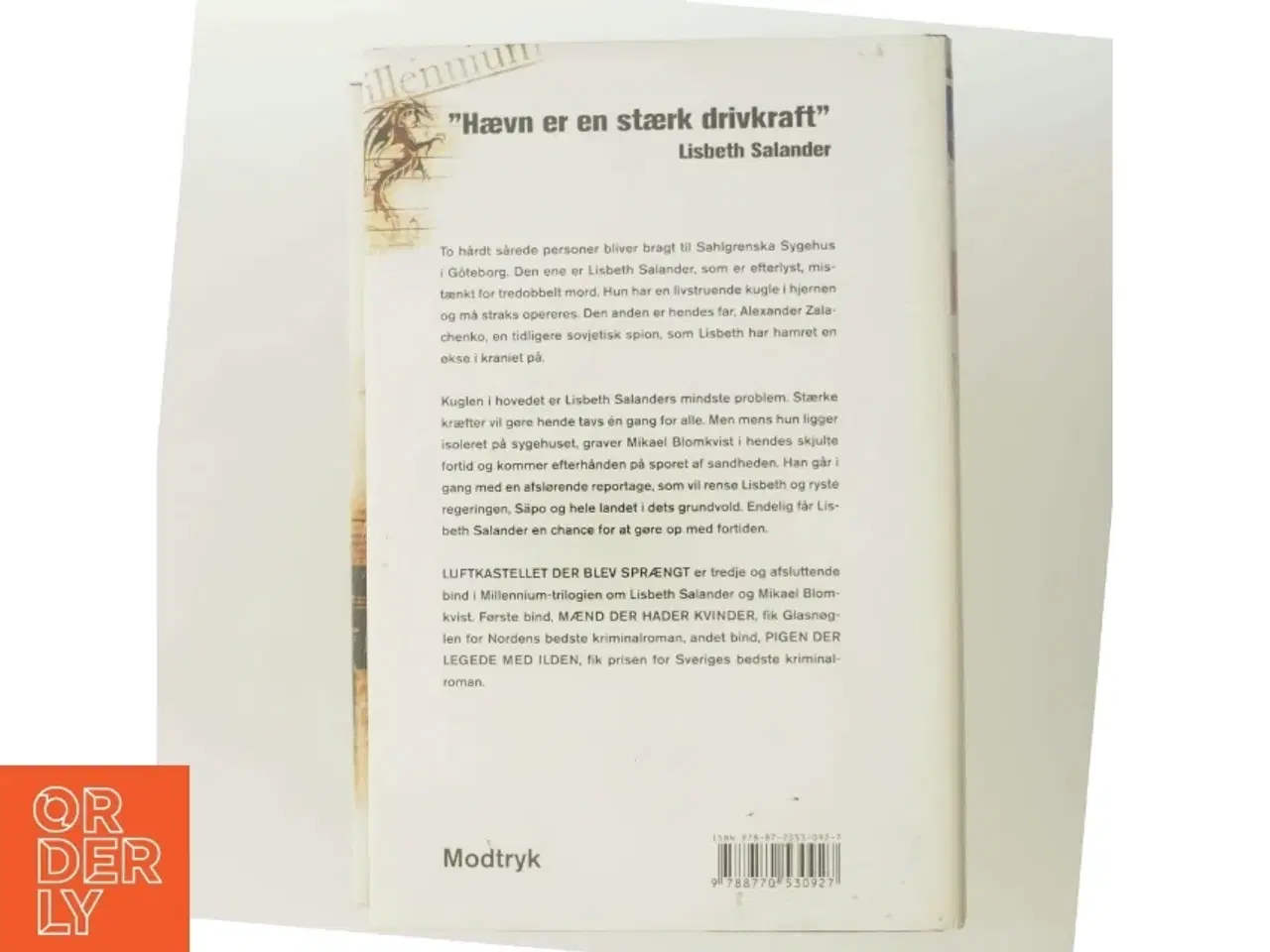 Billede 3 - Luftkastelletderblevsprngt Stir up a Hornets&#39; Nest of Girl. Shi Dige Larsen. the Danish Original. Hardcover](chinese Edition) (Bog)