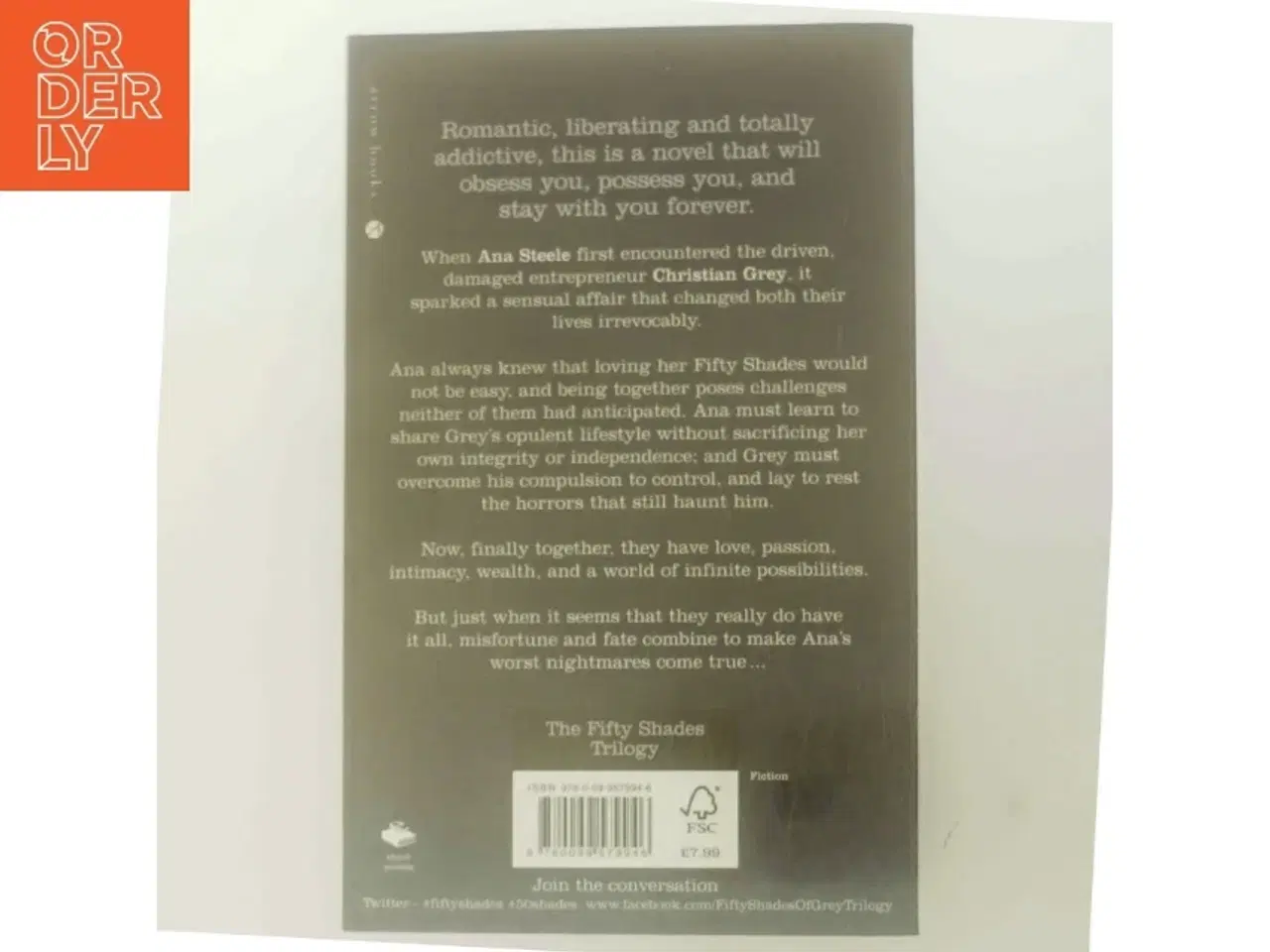Billede 3 - Fifty shades freed af E. L. James (Bog)