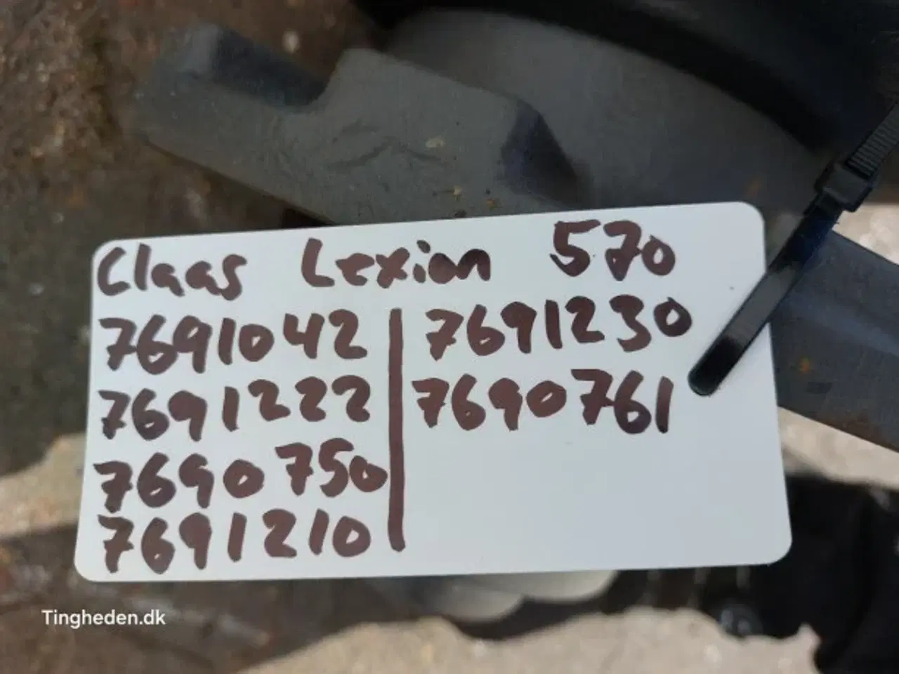 Billede 9 - Claas Lexion 570 Bagaksel 07691001