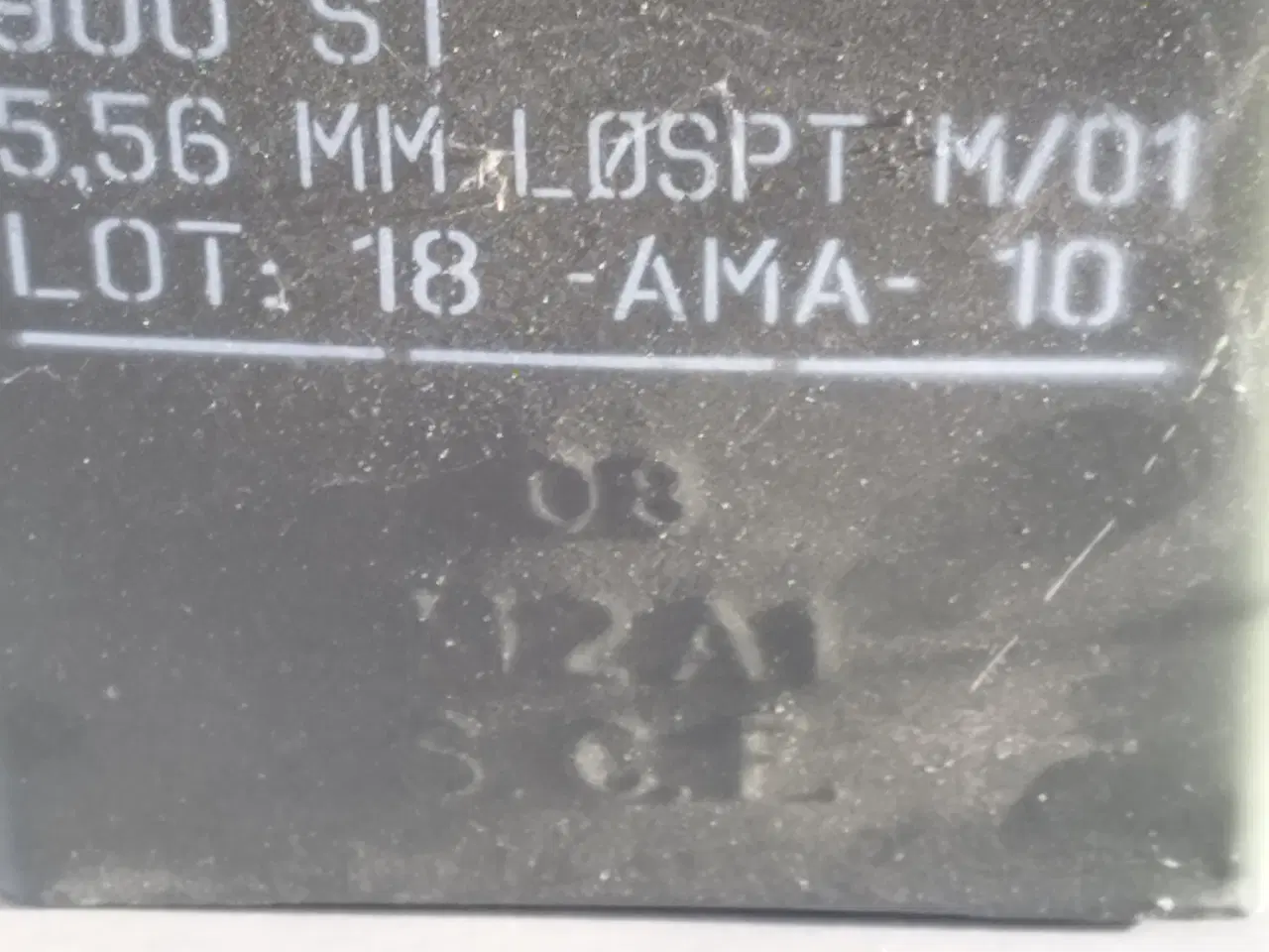 Billede 7 - Militær . Kasse til patroner