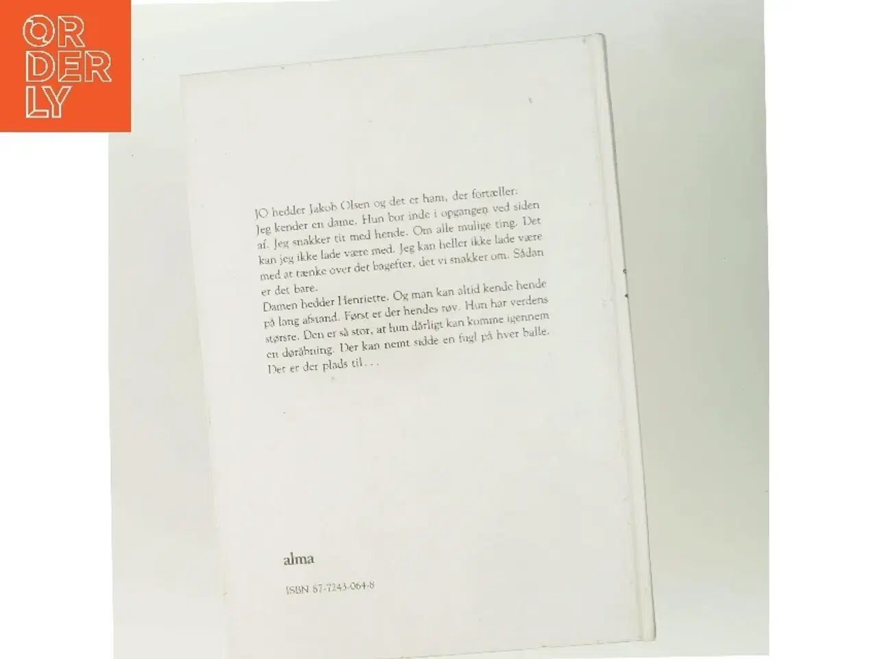 Billede 3 - Jo fortæller fra Alma af Utivi Seth (Bog)