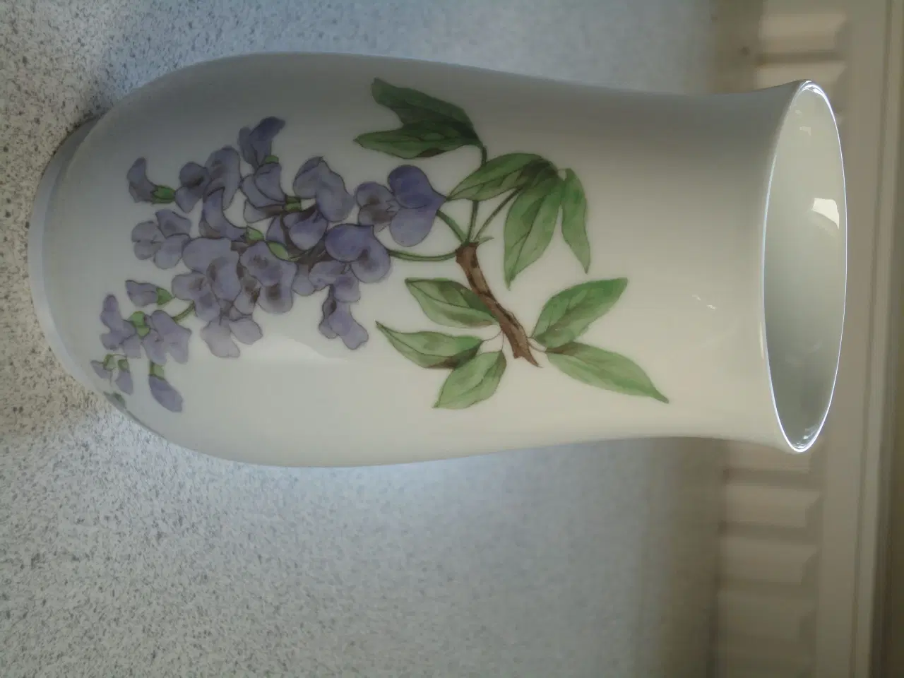 Billede 2 - Vase med "Blåregn" fra Bing og Grøndahl
