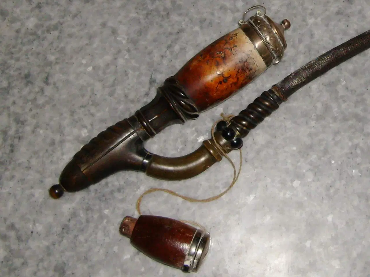 Billede 2 - Antik merskum langpibe