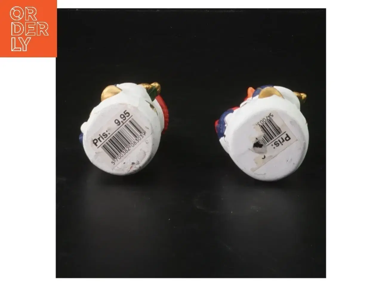 Billede 3 - Dekorative snemænd figurer (str. 9,5x6 cm)