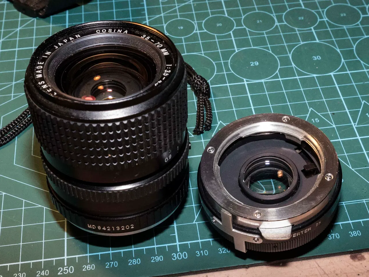 Billede 3 - Objektiv Cosina MC Makro 35-70/ 3,5-4,5. Minolta.