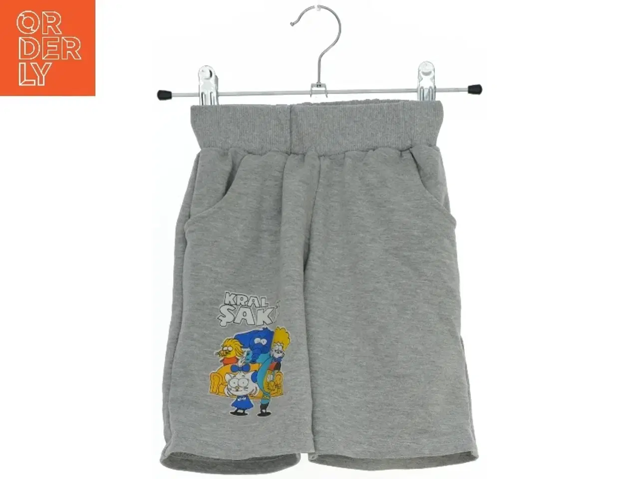 Billede 1 - Børne shorts med tegneseriemotiv (str. 116)