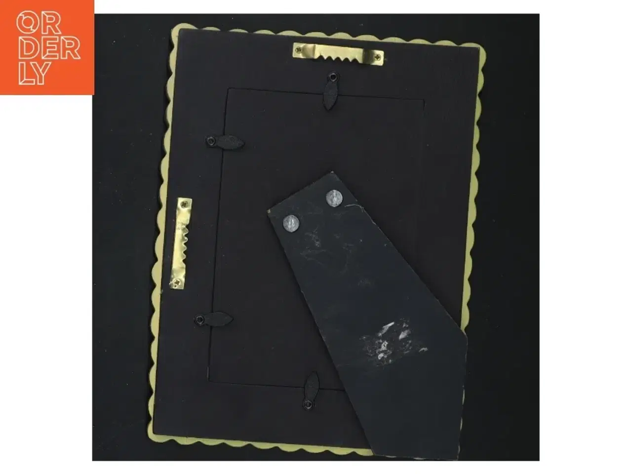 Billede 4 - Fotoramme i flettet design (str. 22x16x1 cm)