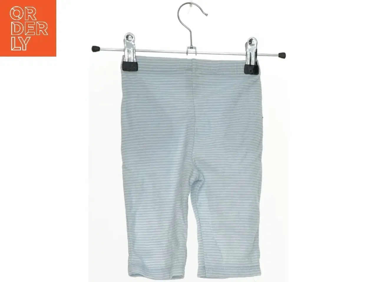 Billede 2 - Lyseblå stribede babybukser fra Friends (str. 56)