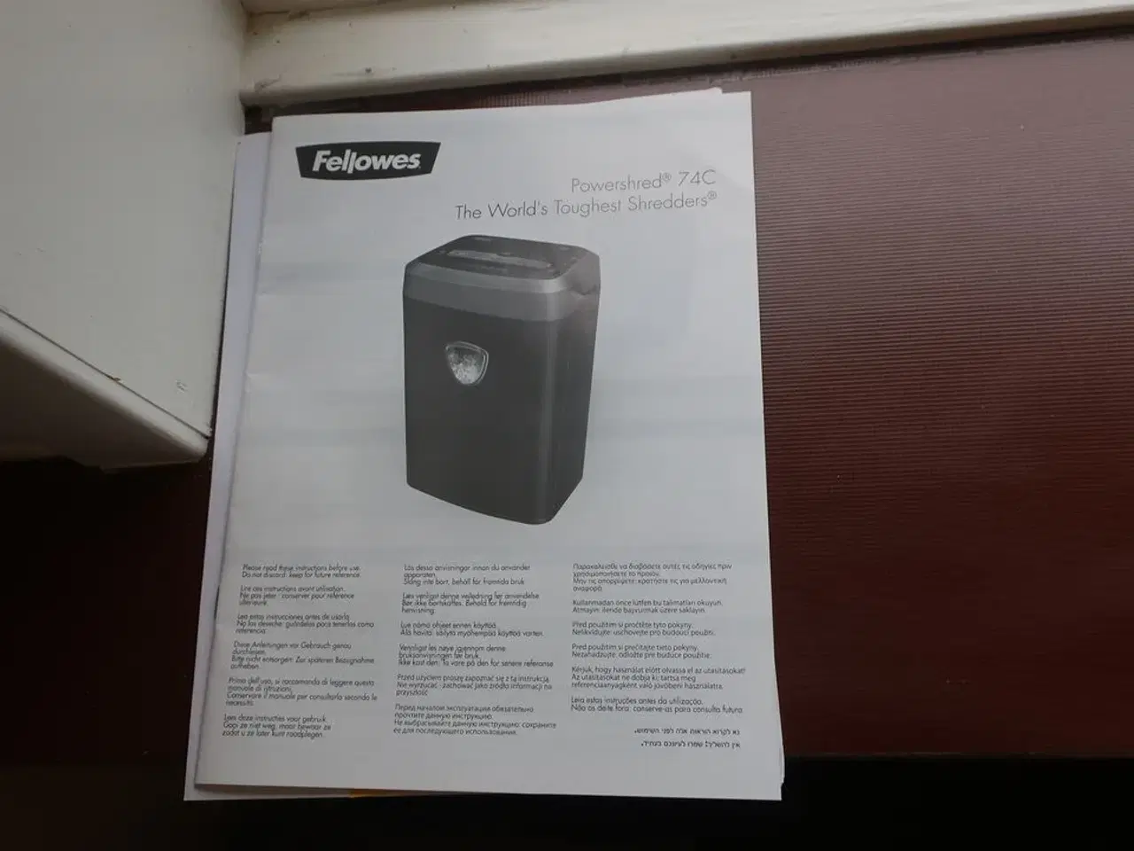 Billede 3 - Makulator FELLOWES 74C