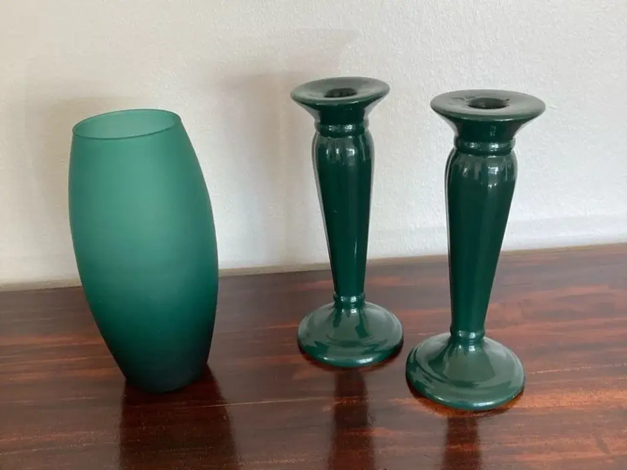 Billede 1 - Lysestager og vase