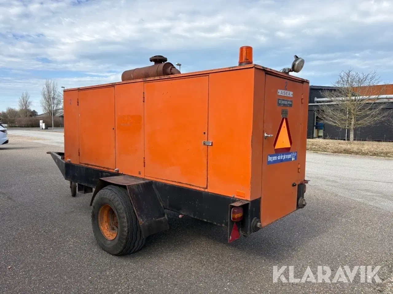 Billede 4 - Mobil nødgenerator ASEA DGMB 11 SV