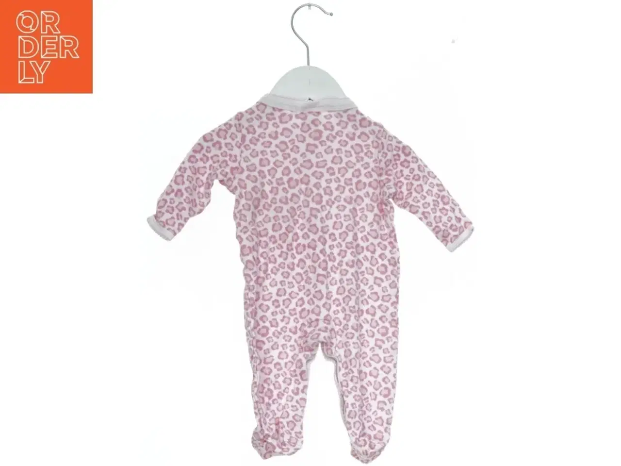 Billede 2 - Lyserød leopardmønstret baby heldragt fra Babyworks (str. 62)