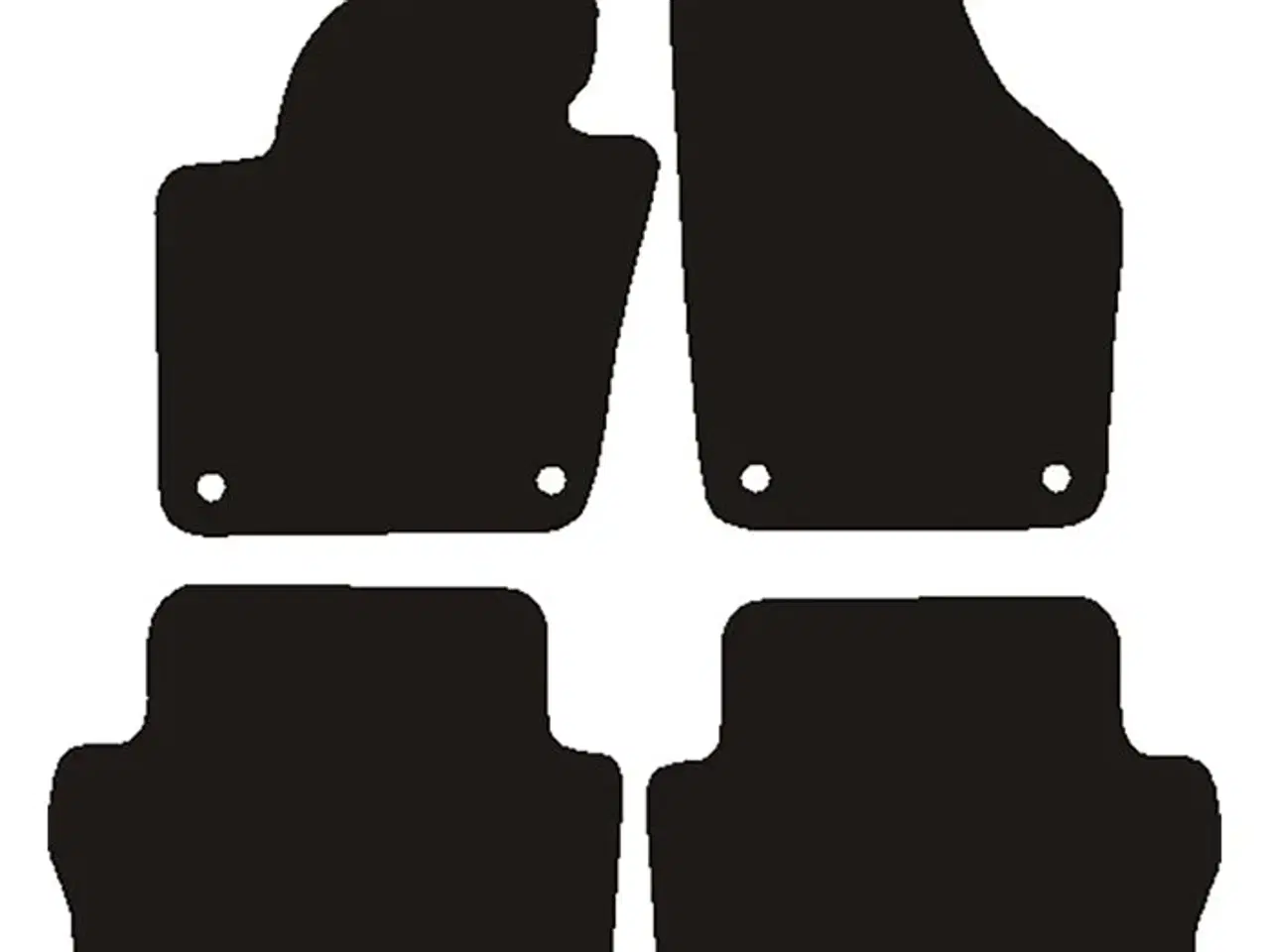 Billede 1 - Måtter VW Sharan 5P 2010-