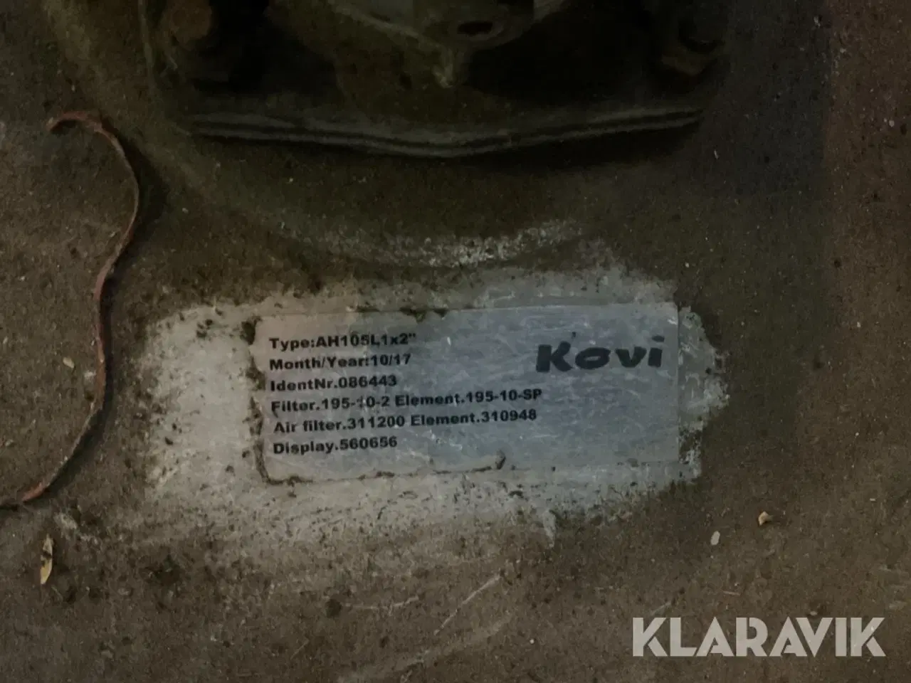 Billede 11 - Tank til hydraulikolie Kopi AH105L 1x2``