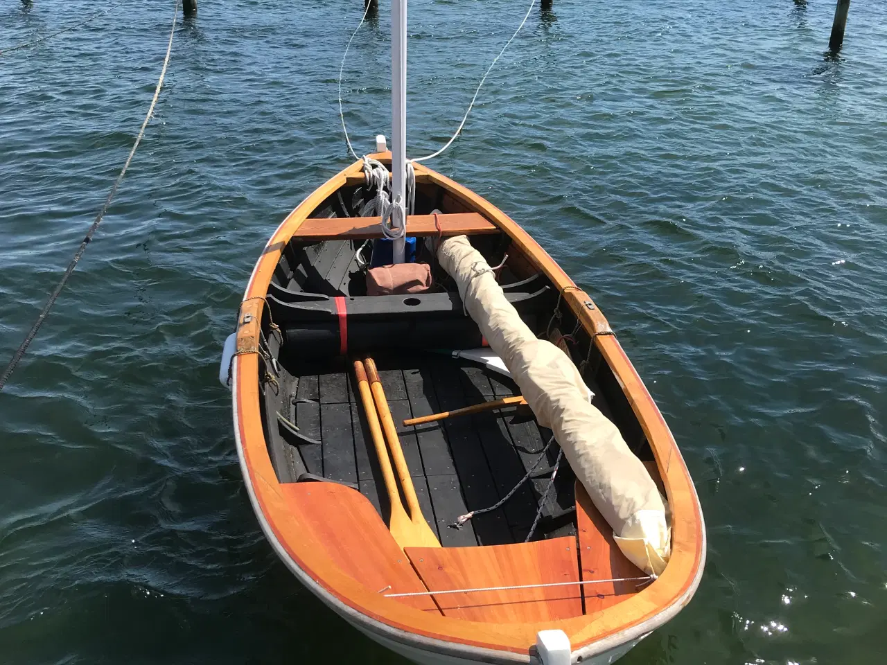 Billede 3 - EA, 14 fods spidsgattet jolle fra 1949