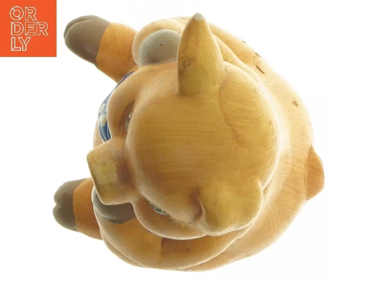 Billede 6 - Sparegris med blå halsbånd (str. 17 cm)