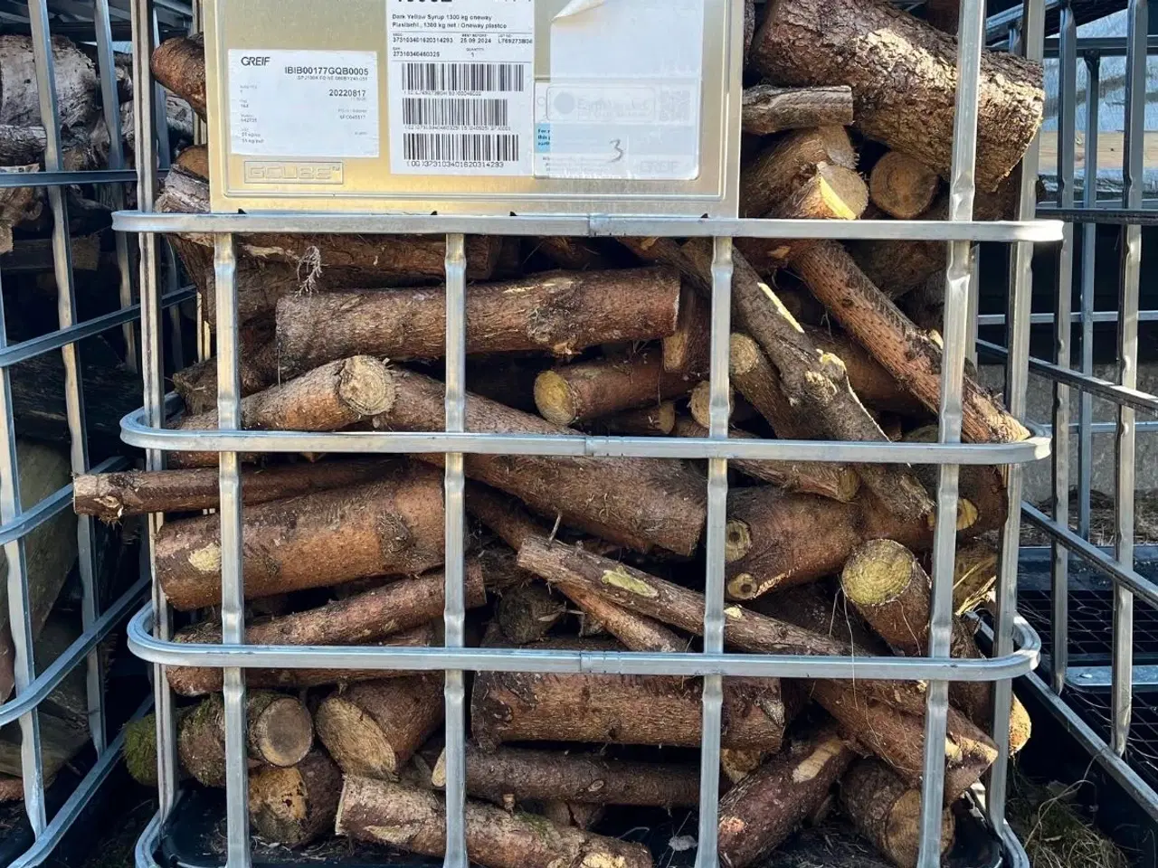 Billede 1 - Fyringsklart nåletræ