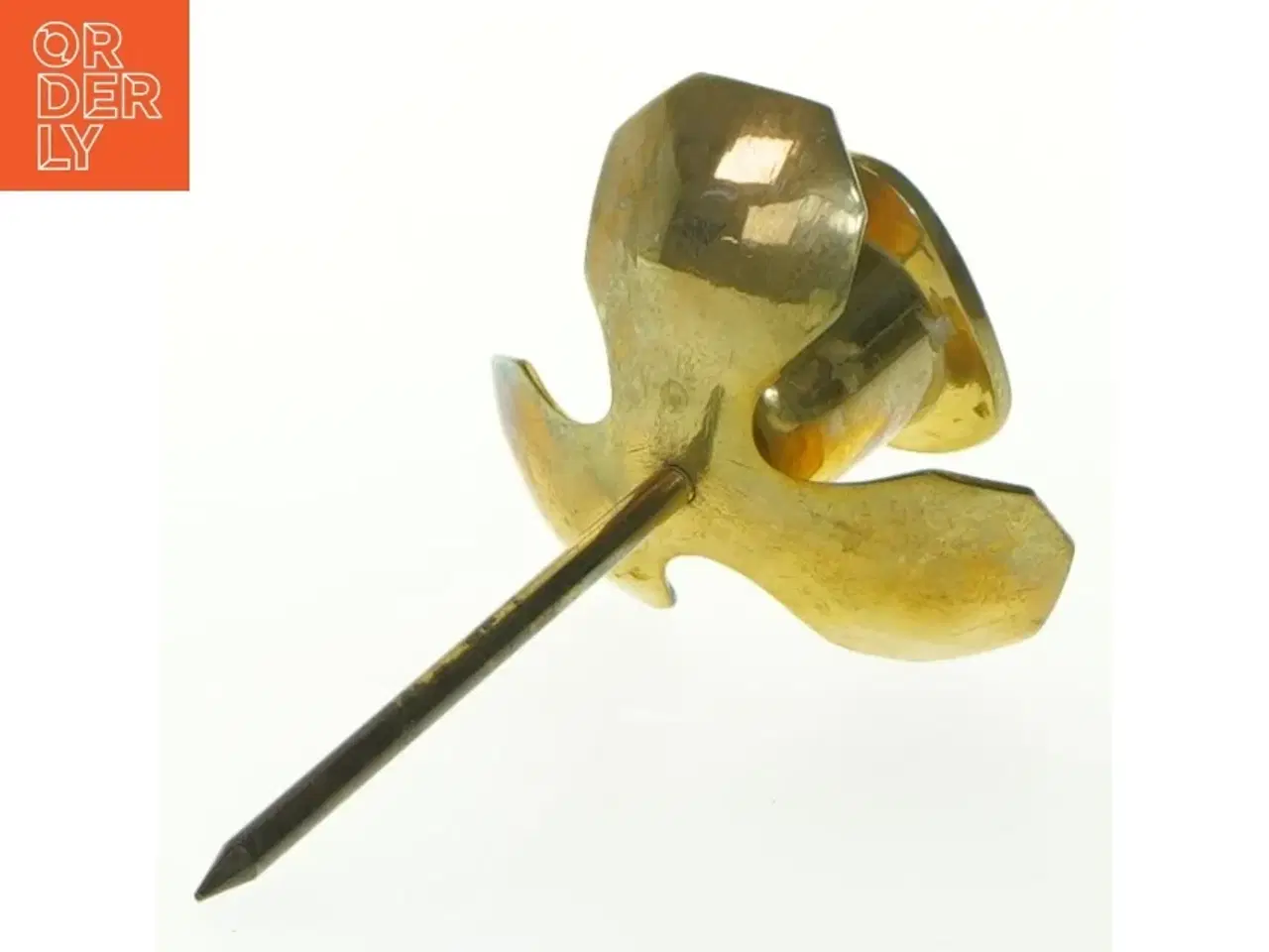 Billede 2 - Messing lysestage (str. 12x7 cm)