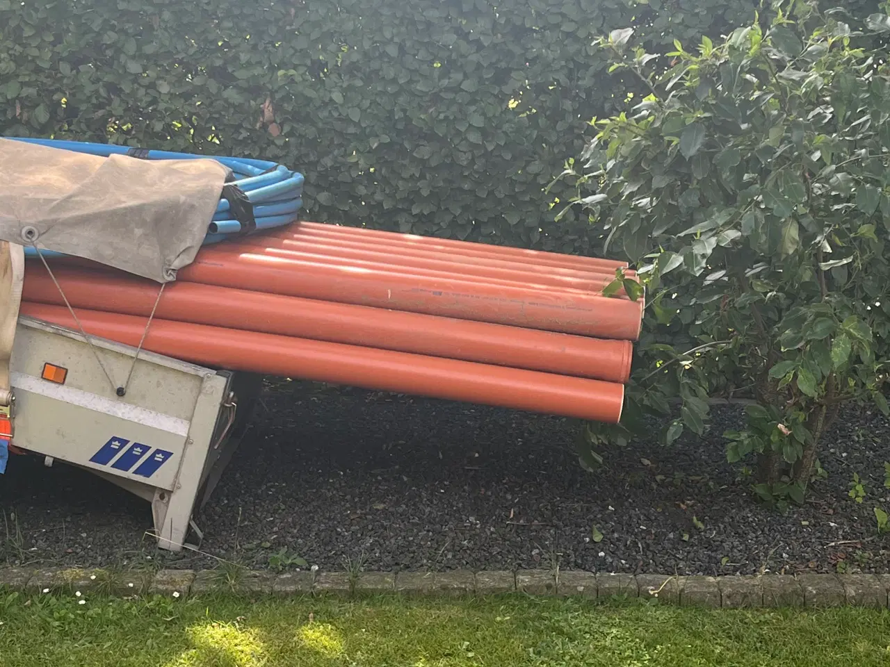 Billede 1 - Kloak rør 110 mm ( 3 m længde ) 