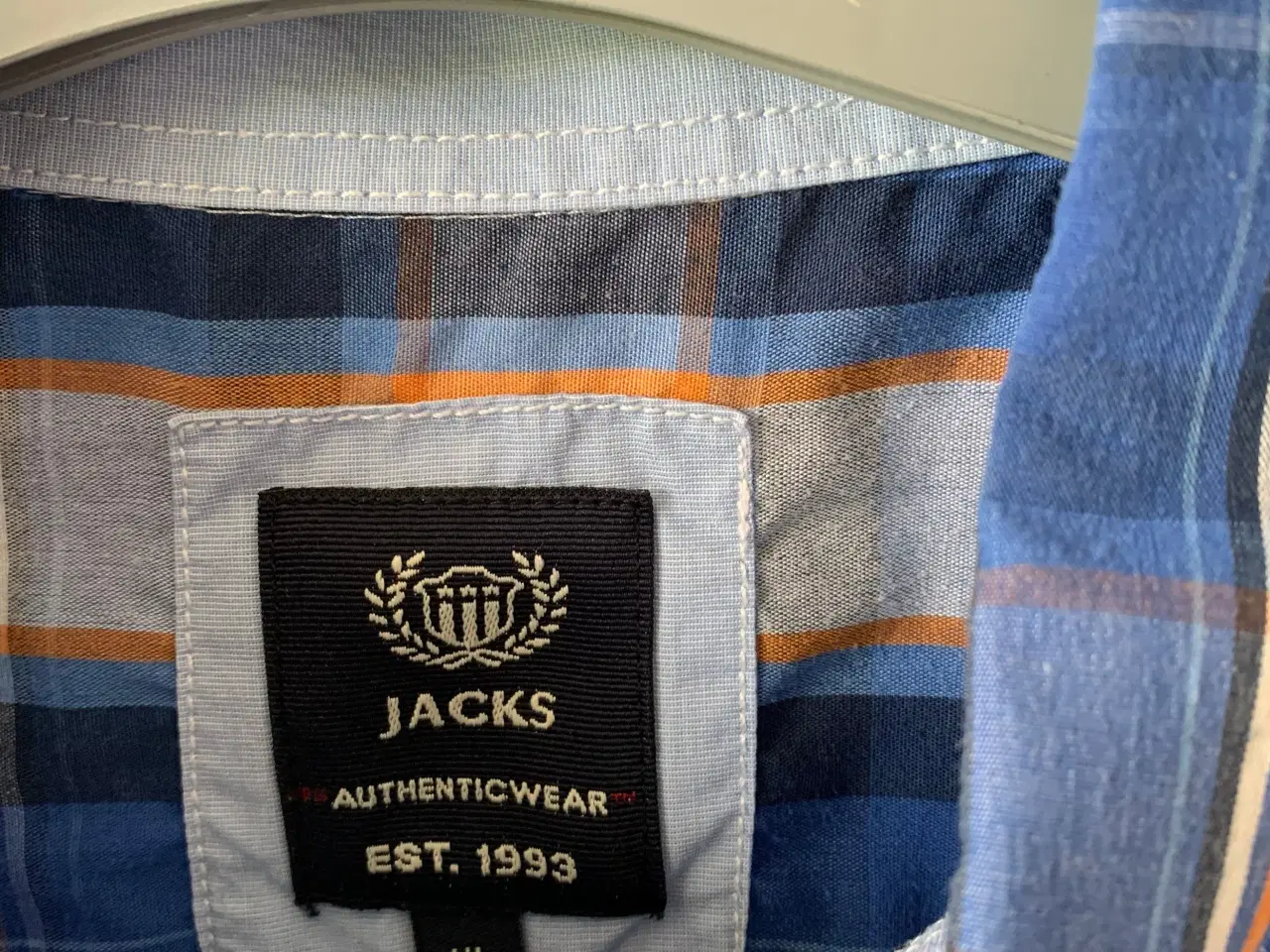 Billede 2 - Flot ternet herreskjorte, Jacks Authentic Wear