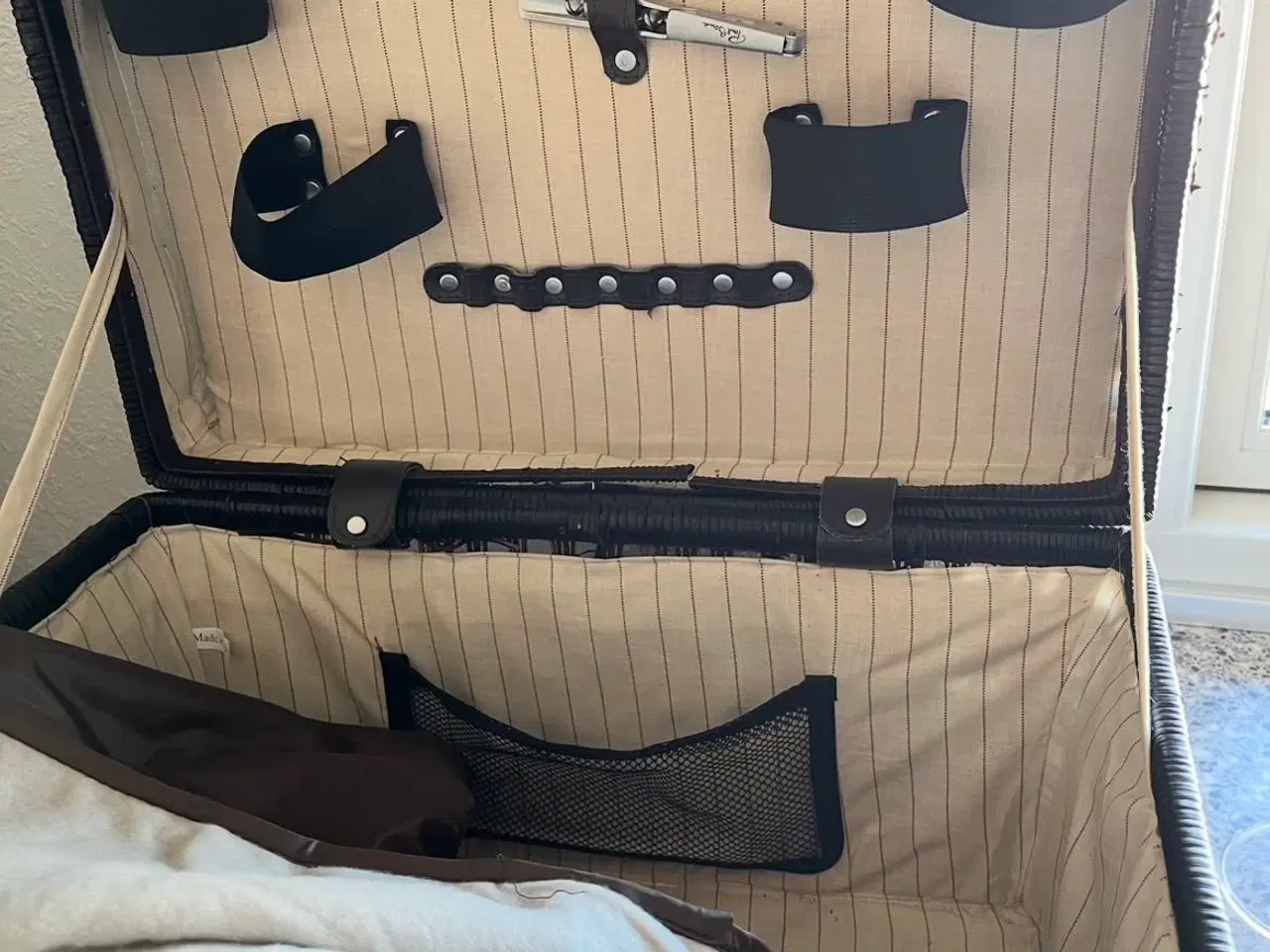 Billede 5 - Picnickurv, brun flet, Paul Bocuse