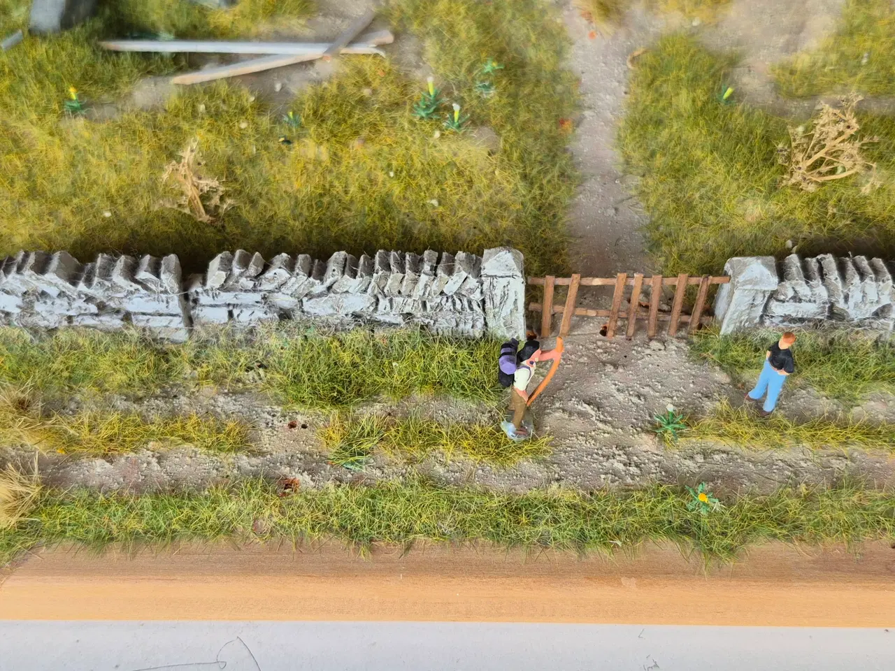 Billede 4 - DIORAMA STUB MØLLE H0
