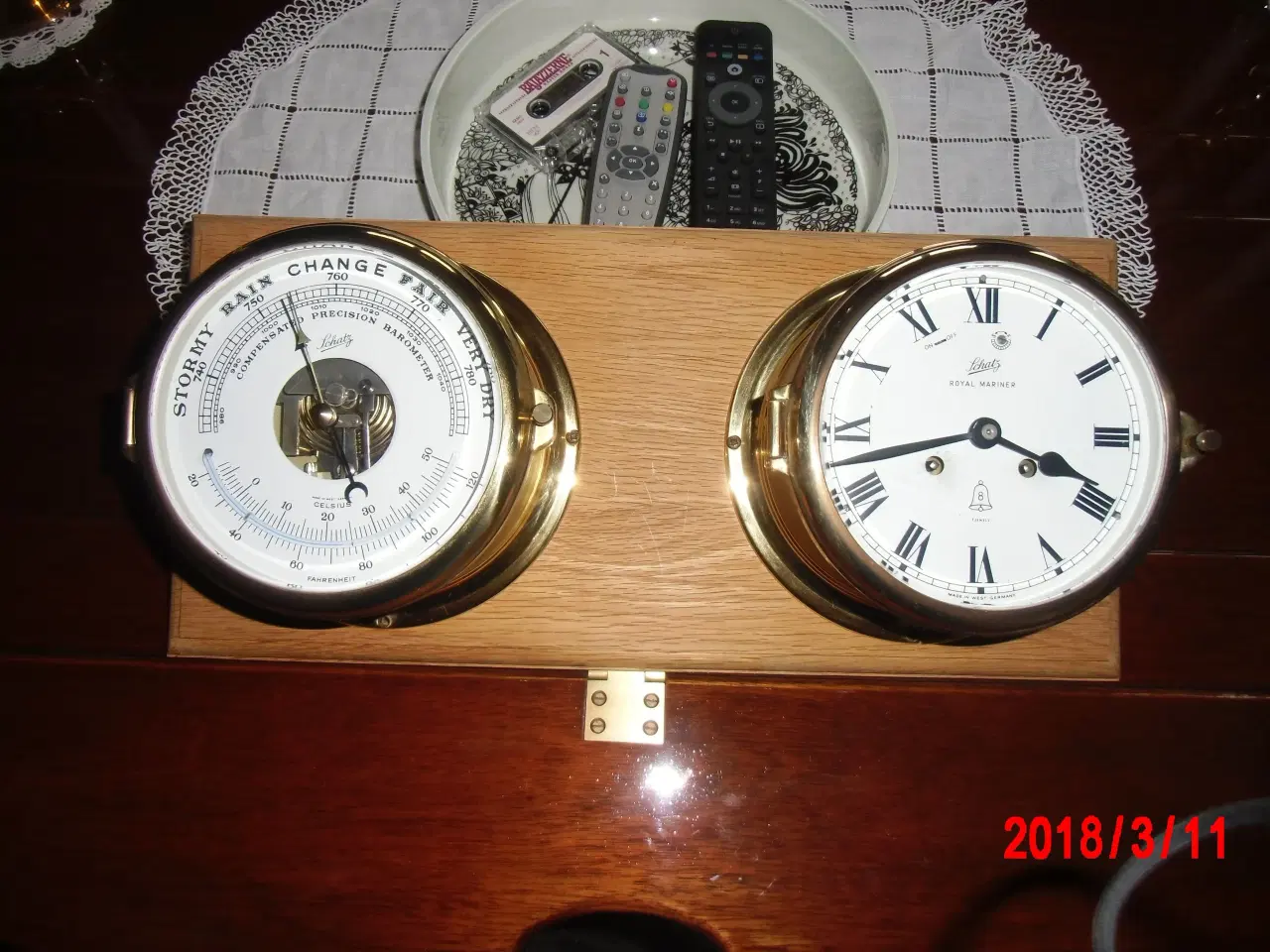 Billede 1 - schartz ur og barometer ny pris 
