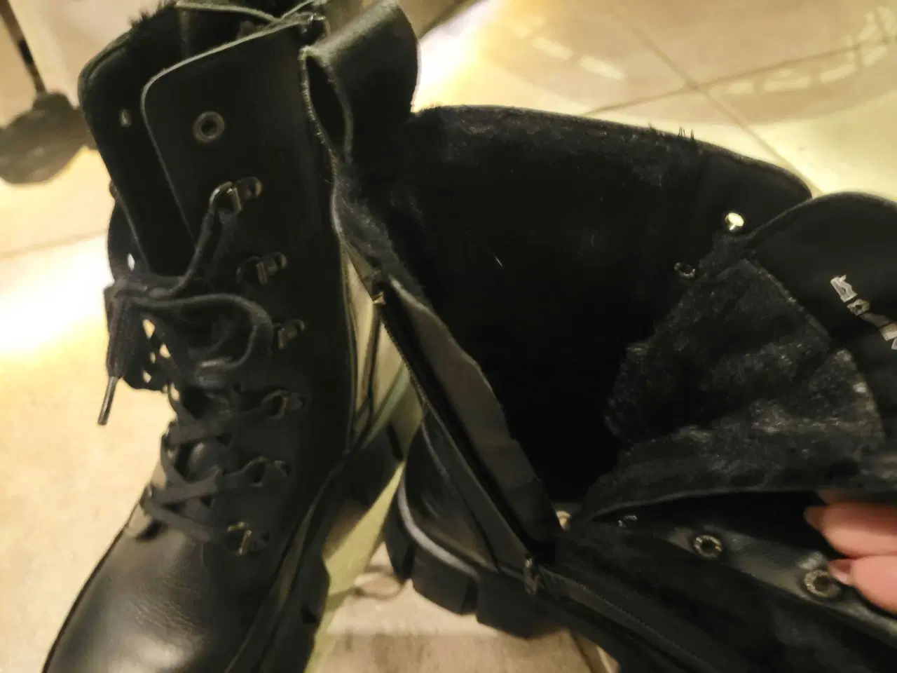 Billede 3 - Verdens lækreste Buffalo luksus støvle Escape Lace