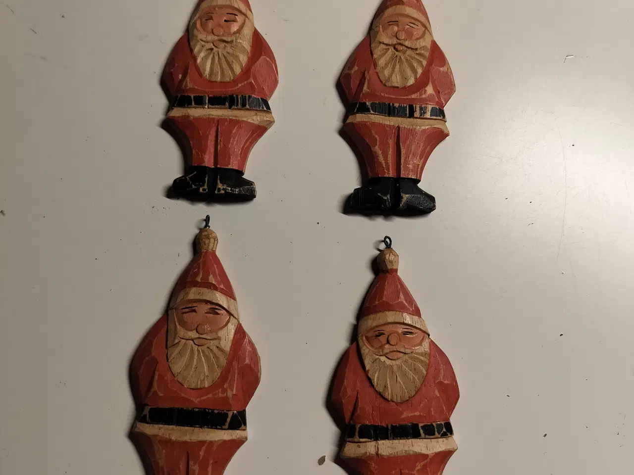 Billede 2 - Fine Gamle træ julemænd