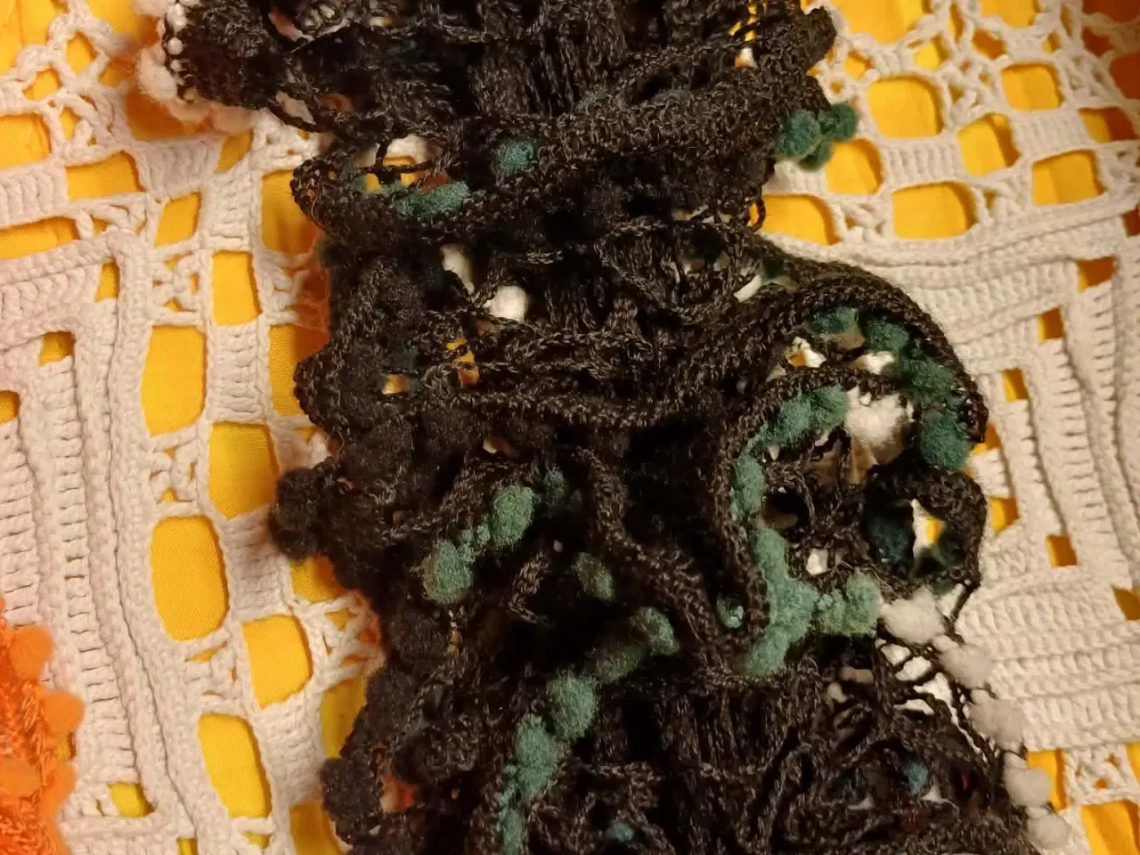 Billede 2 - Tørklæder hæklet 